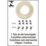 Kit Tubo de Alta Pressão com Niples e Anilhas GNV 3ª Geração