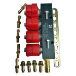 Rampa de Injeção (Flauta) Valtek para Kit 5ª Geração 12mm