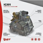 Redutor de Pressão IGT IG301 kit 3ª geração Original GNV