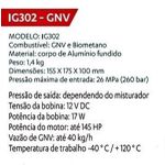 Redutor de Pressão IGT IG302 kit 3ª geração Original GNV