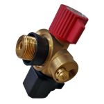 Válvula de Cilindro Elétrica Ventilada IGT para Siena e Grand Siena Tetrafuel GNV