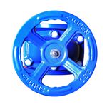 Válvula gaveta 4" com volante (8 furos)