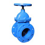 Válvula gaveta 4" com volante (8 furos)