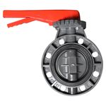 Válvula Borboleta PVC-U 4" - Com Alavanca