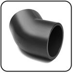 Joelho 45° - Ø160 mm soldável (PVC-U)