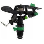 Aspersor de impacto plástico setorial - 1/2“M (Bocal: Ø 4,0 mm)