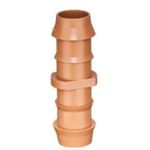 Conector União ranhurada/dentada Ø17mm
