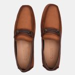 Mocassim Masculino Gofer Em Couro Legitimo - Whisky - DRI10111