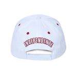 Boné Branco com Aba Vermelha '1972' e Bordado de Santo Paulo: Celebre a Maior Torcida Tricolor do Brasil