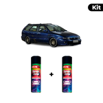 KIT SPRAY AUTOMOTIVO - AZUL OCEAN 2001/2003 POL + VERNIZ RAPIDO 300ML