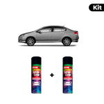 KIT SPRAY AUTOMOTIVO - MAGNESIUM 2004 POL + VERNIZ RAPIDO 300ML