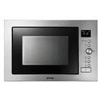 Forno Micro-ondas Combinado Embutir GORENJE para uso doméstico - Elétrico, Smart Display LED, acabamento inox e vidro 2202