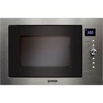 Forno Micro-ondas Combinado Embutir GORENJE para uso doméstico - Elétrico, Smart Display LED, acabamento inox e vidro 2202