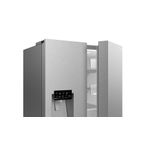 Refrigerador French Door GORENJE - 2 portas e 2 gavetas, dispenser água e gelo na porta, 466L, Inox BCD-490, 220v
