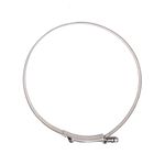 Abraçadeira Inox para mangote (8-5/8" ) trava em T