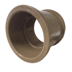 LUVA SOLDÁVEL DN110MM PVC MARRON