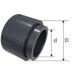 Bucha de redução (PVC-U) soldável (160mm x 110mm) 
