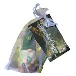 Gnomo dos Cristais - Quartzo Verde