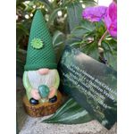 Gnomo dos Cristais - Quartzo Verde