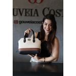 Bolsa Cleo Palha com Preto