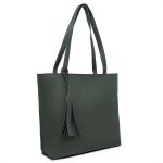 Bolsa Sacola Elisa Super espaçosa Verde Musgo
