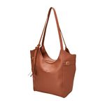 Bolsa Sacola Helena Grande Super Espaçosa Caramelo