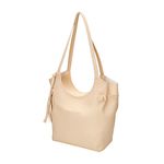 Bolsa Sacola Helena Grande Super Espaçosa Marfim 