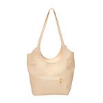 Bolsa Sacola Helena Grande Super Espaçosa Marfim 