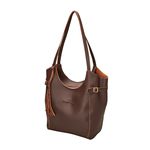 Bolsa Sacola Helena Grande Super Espaçosa café