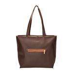 Bolsa Sacola Elisa Super espaçosa Café