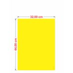 Cartaz Duplex Amarelo 32x44 cm