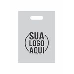 Sacola Plástica Cinza