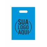 Sacola Plástica Azul 