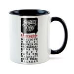 Caneca porcelana Graffiti com Café Extra Forte