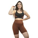 Conjunto Short liso e top Coffe