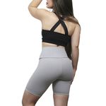 Conjunto Short Liso e top Névoa