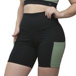 CONJUNTO SHORT/C BOLSO E TOP MALVA