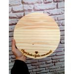 Carimbo Clichê 7cm X 7cm para Gravação em Madeira com Cabo Manual