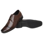 Sapato Masculino Social Capuccino com cadarço Linha Clássica 