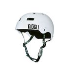 CAPACETE BRANCO FOSCO FITA CAMUFLADA IRON PROFISSIONAL