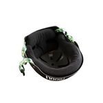 CAPACETE PRETO FOSCO FITA CAMUFLADA IRON PROFISSIONAL
