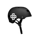Capacete Preto Fosco Fita Preta Iron Profissional