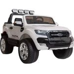 Carrinho Elétrico Ford Ranger Branco 12v - para duas crianças