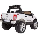 Carrinho Elétrico Ford Ranger Branco 12v - para duas crianças