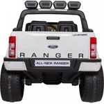 Carrinho Elétrico Ford Ranger Branco 12v - para duas crianças