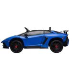 Carrinho Elétrico Lamborghini Aventador Azul 12v