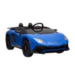 Carrinho Elétrico Lamborghini Aventador Azul 12v