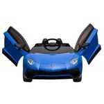 Carrinho Elétrico Lamborghini Aventador Azul 12v