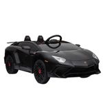 Carrinho Elétrico Lamborghini Aventador Preto 12v