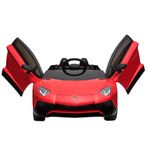 Carrinho Elétrico Lamborghini Aventador Vermelho 12v